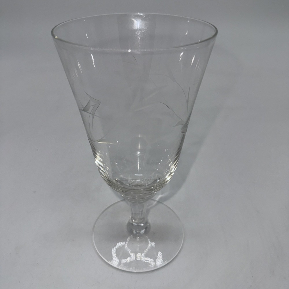 Princess House Heritage Crystal Set Of Eight (1) Juice Iced Tea Water Glasses